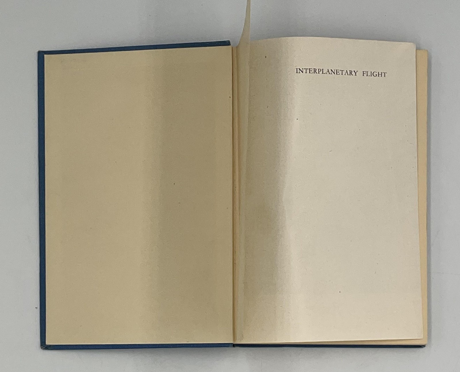 Vintage Interplanetary Flight Arthur C. Clarke Temple Press HC Blue UK
