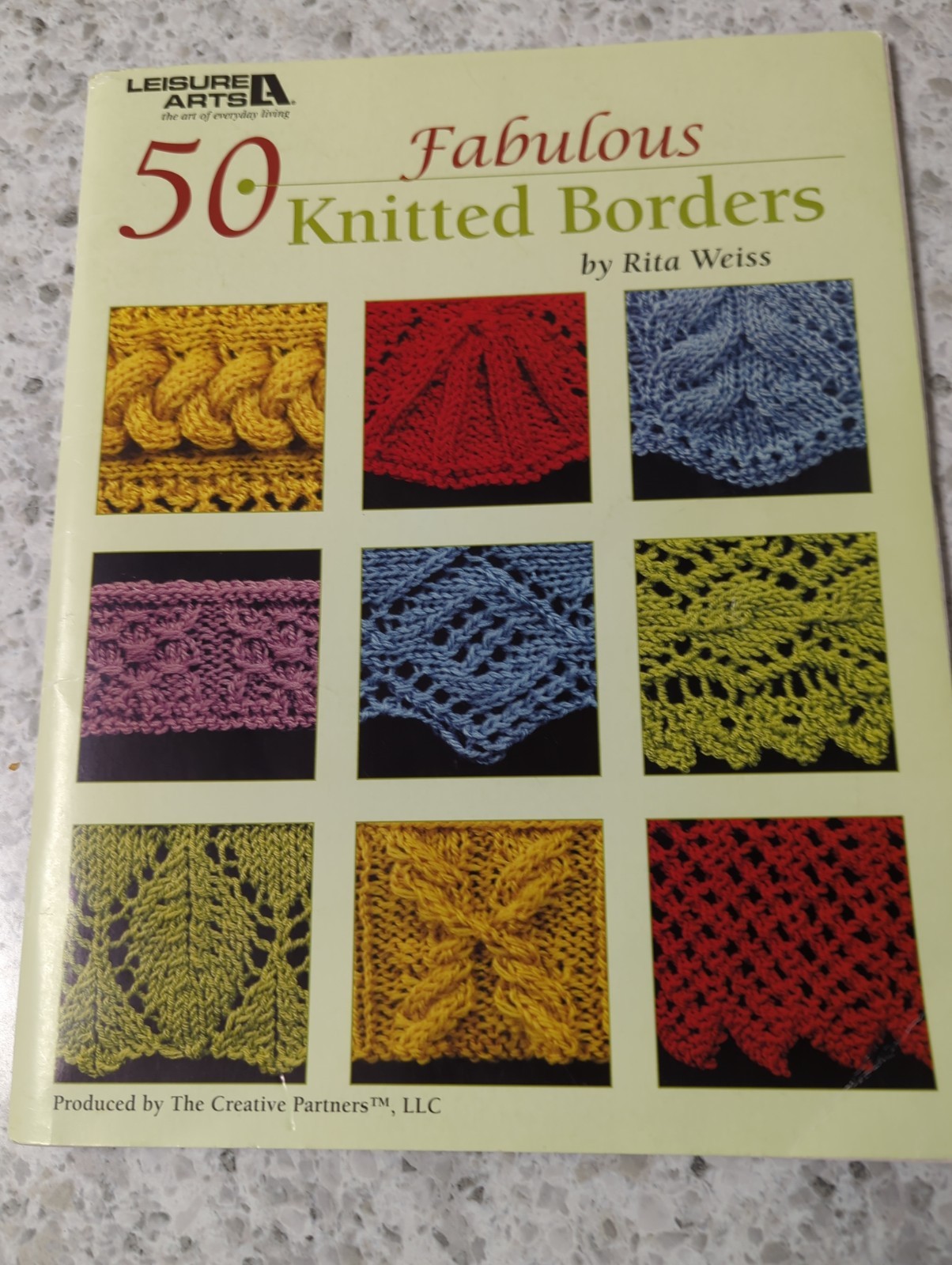 50 Fabulous Knitted Borders Rita Weiss #4884 Leisure Arts 2010
