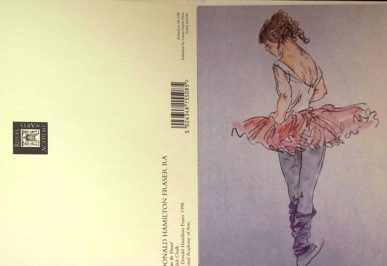 Royal Academy Donald Hamilton Fraser RA Postcard Book 18 Cards All Present 1998