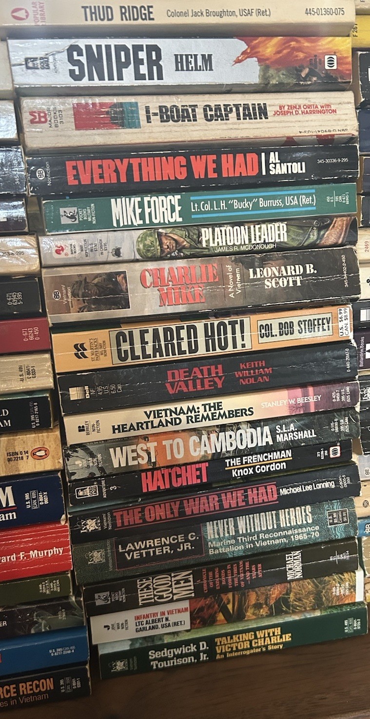 71 All VIETNAM PB Book Lot Military War History Non-Fiction Soldier Accounts