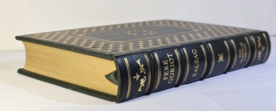 Honore de Balzac Pere Goriot Franklin Library 1977 Ltd Ed Full Leather 22k Gilt