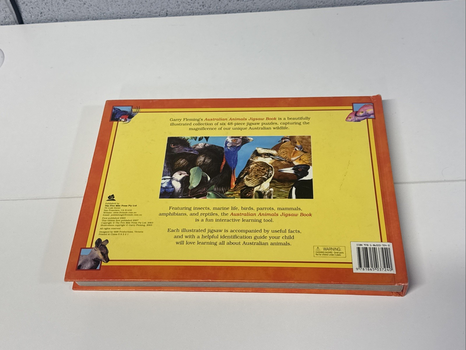 Australian Animals Jigsaw Book : With Six 48-Piece Jigsaws Garry
