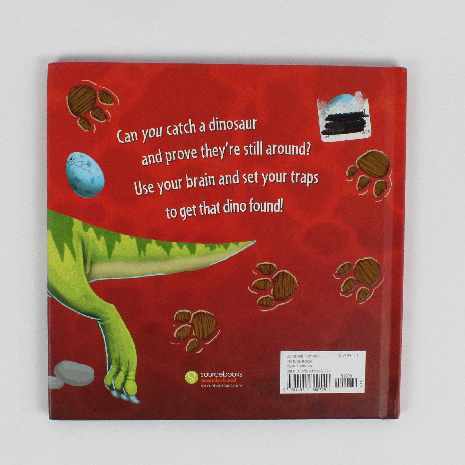 How to Catch a Dinosaur by Adam Wallace 2019 Hardcover Sourcebooks Inc.