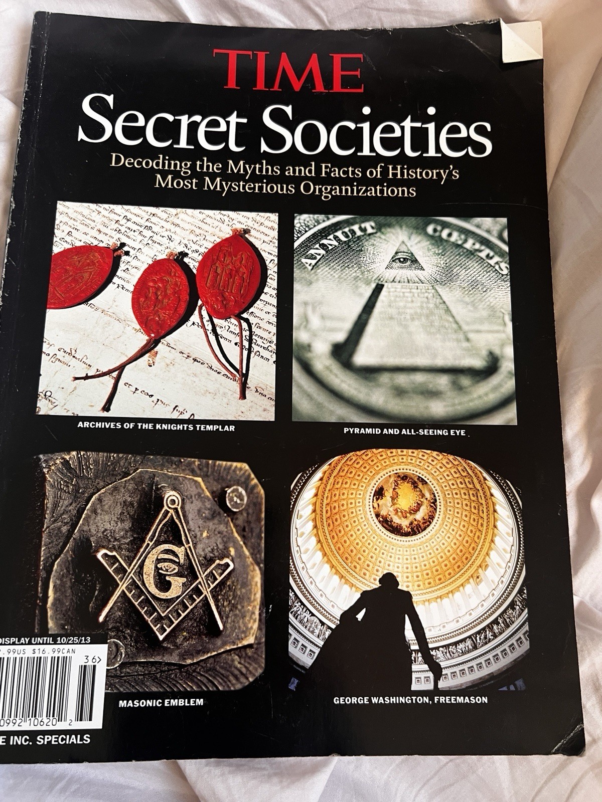 Time Secret Societies 2010, Decoding the Myths and Facts, 106 Pages, 8″x11″