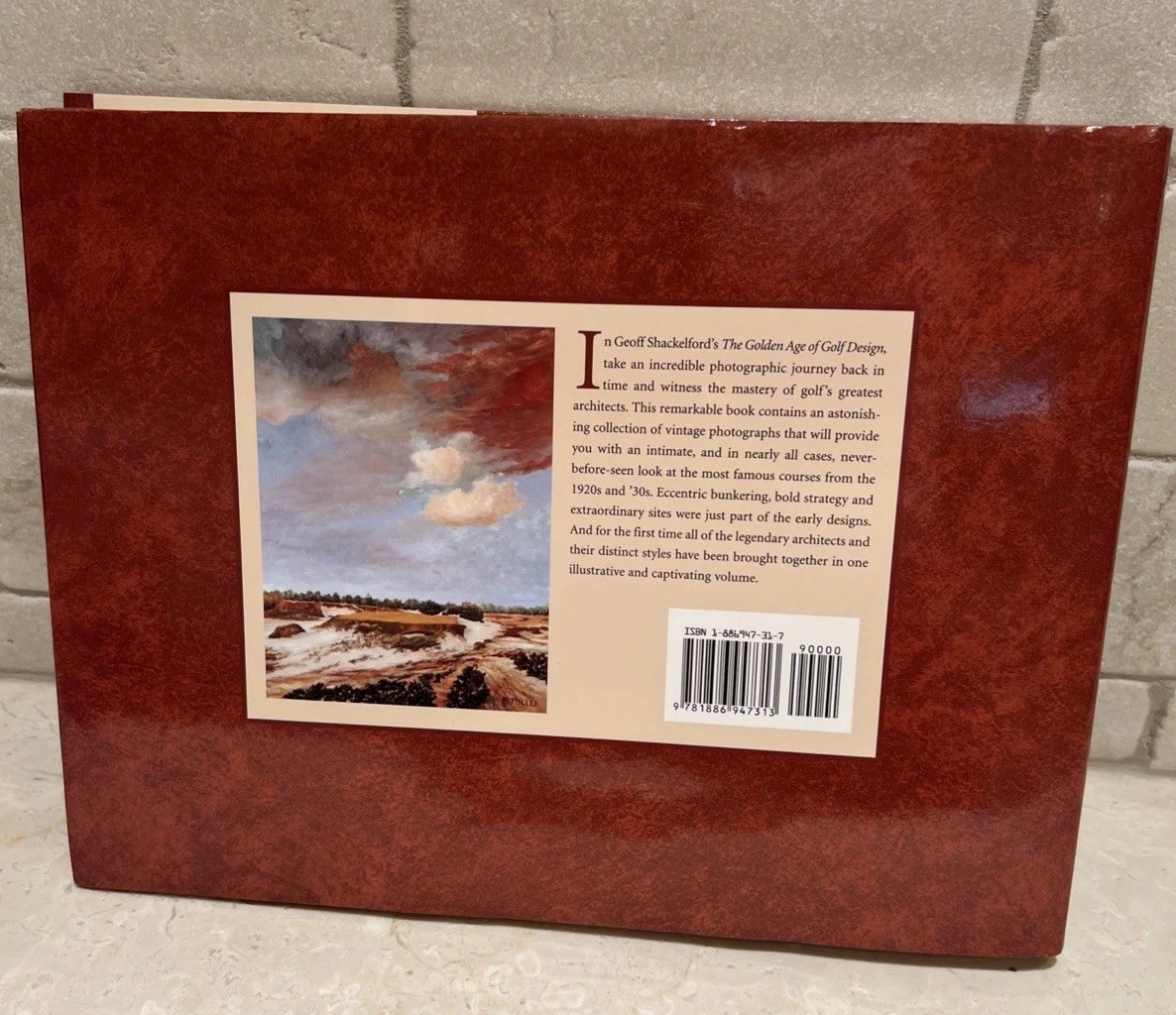 The Golden Age of Golf Design by Geoff Shackleford. Hardcover.