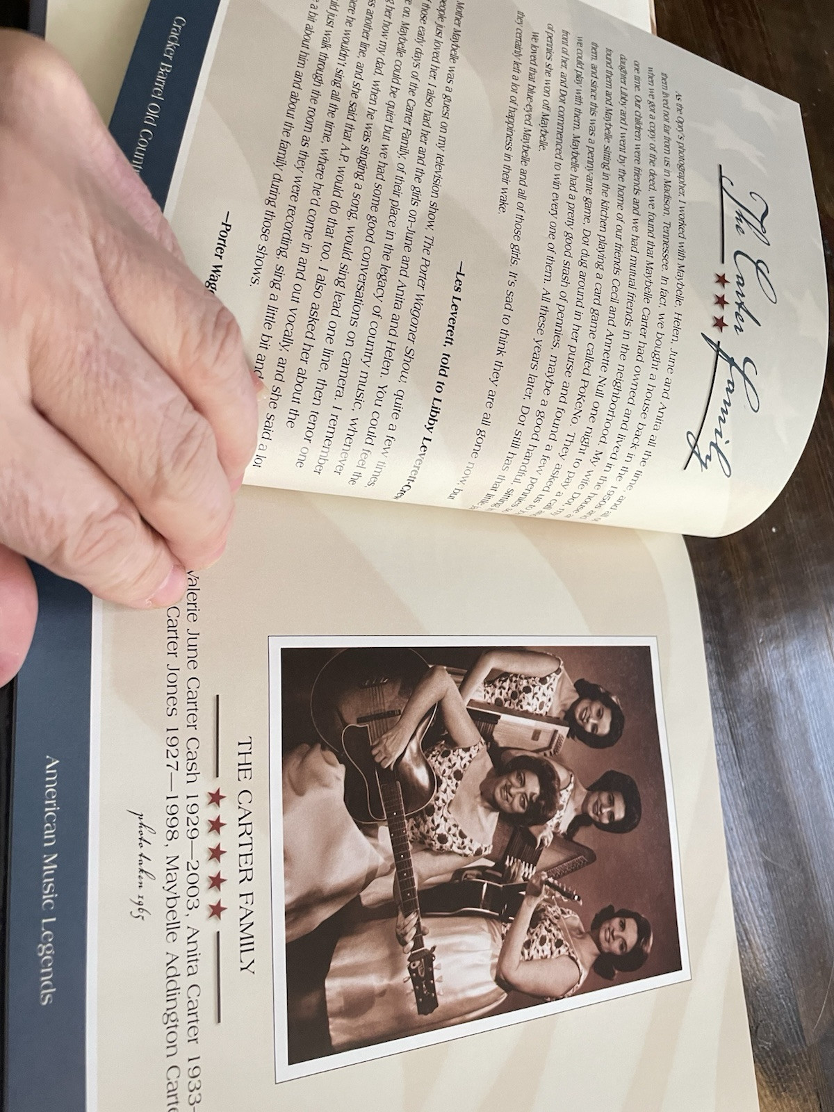 American Music Legends Hardback Book 9” X 9” 159 Pages
