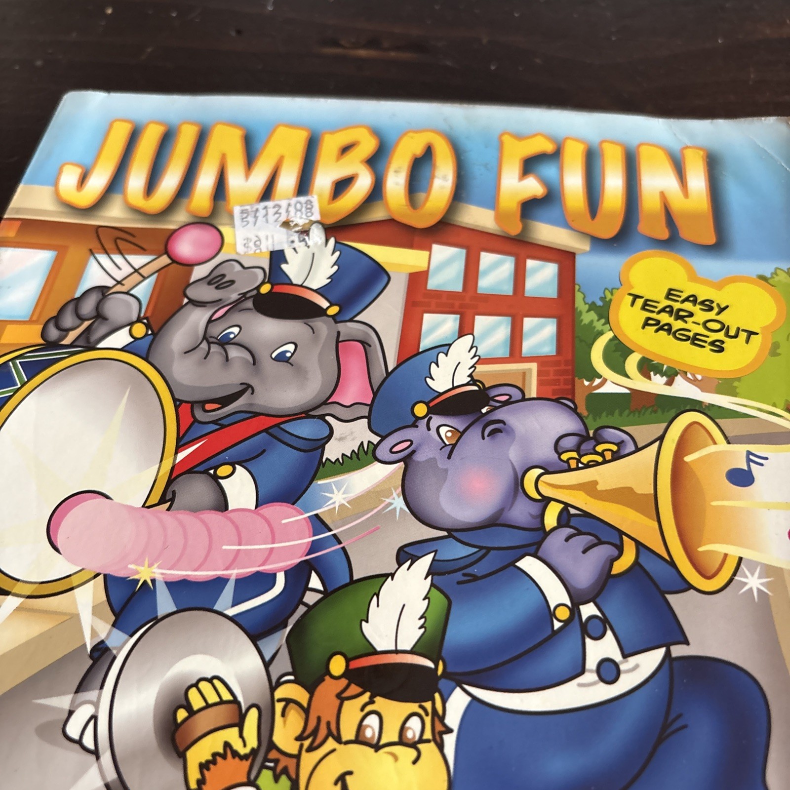 jumbo fun coloring book