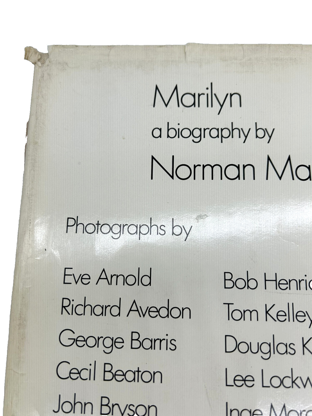 1973 Marilyn A Biography by Norman Mailer 1st Print And 1974 Executive Date Book