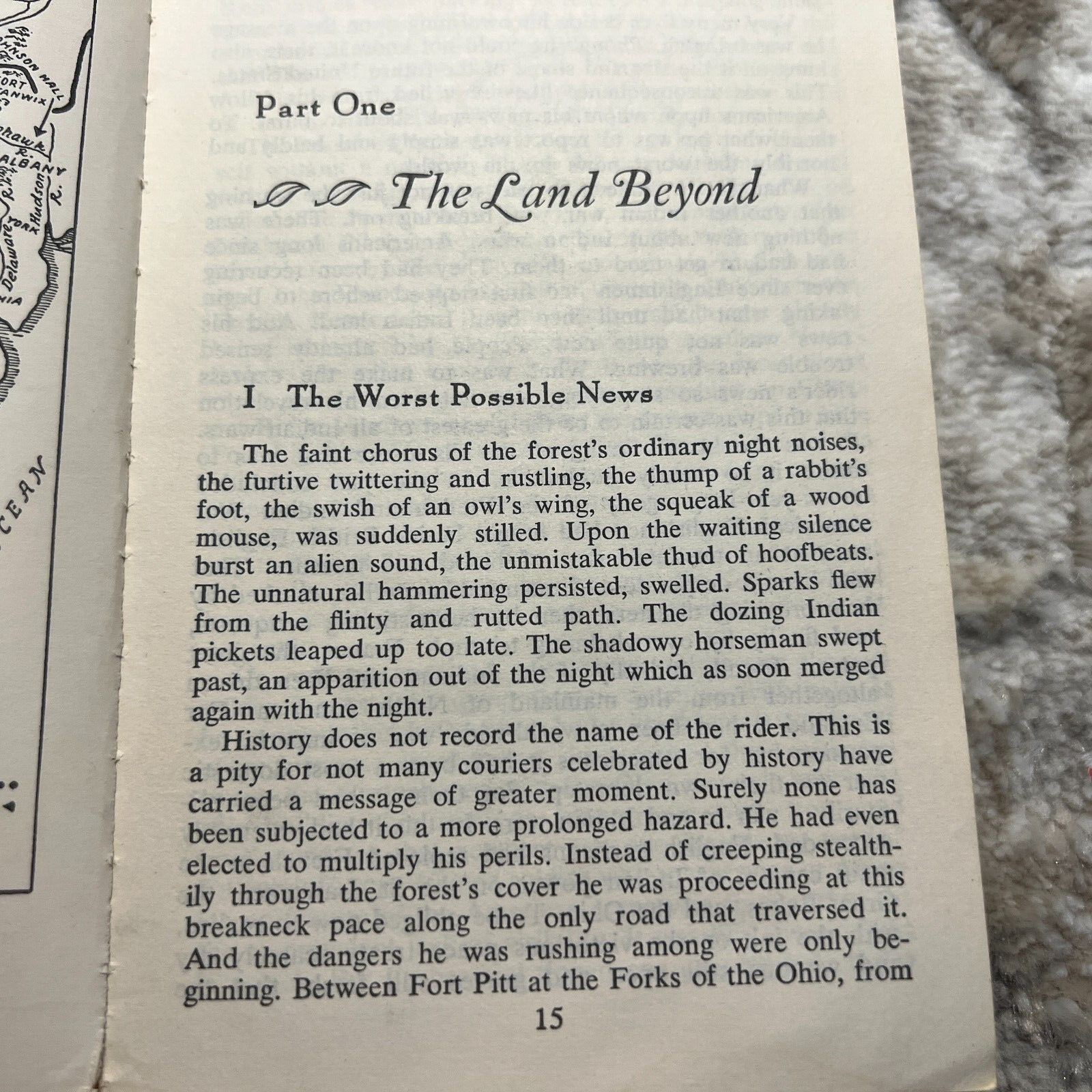 Forth To The Wilderness Frontier Paperback Book by Dale Van Every Mentor 1962