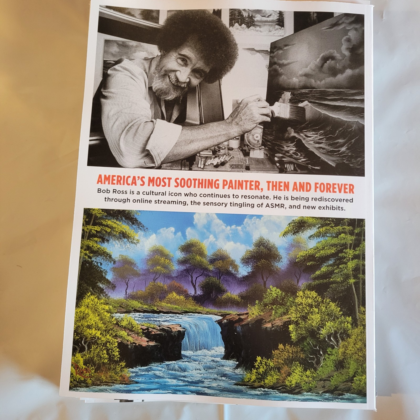 Bob Ross Magazine 2026 ~ Calm Wisdom Of Beloved The Painter ~ Joy Of Painting