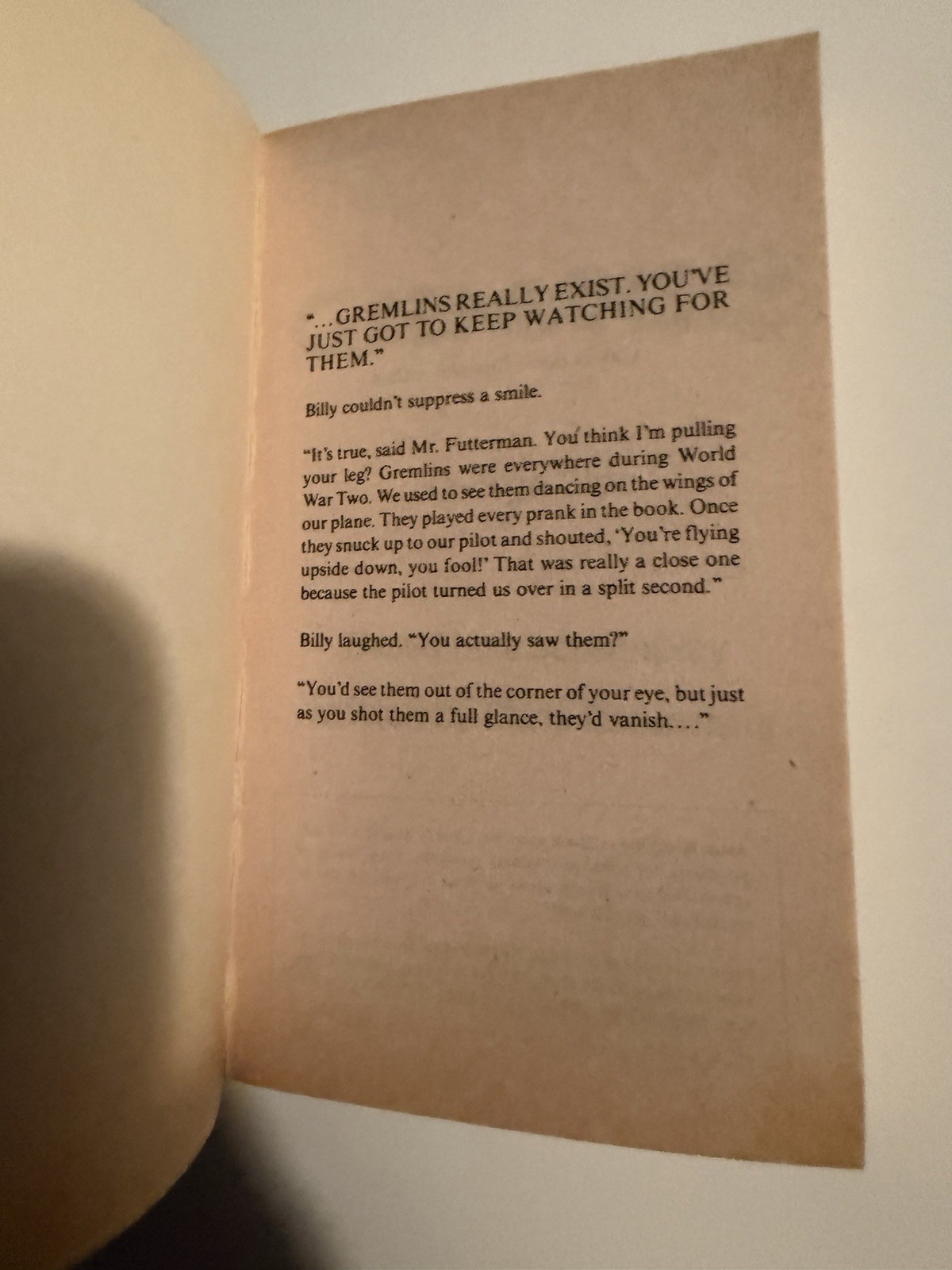 Steven Spielberg GREMLINS Movie Book 1984 VINTAGE PAPERBACK Original 1st Print