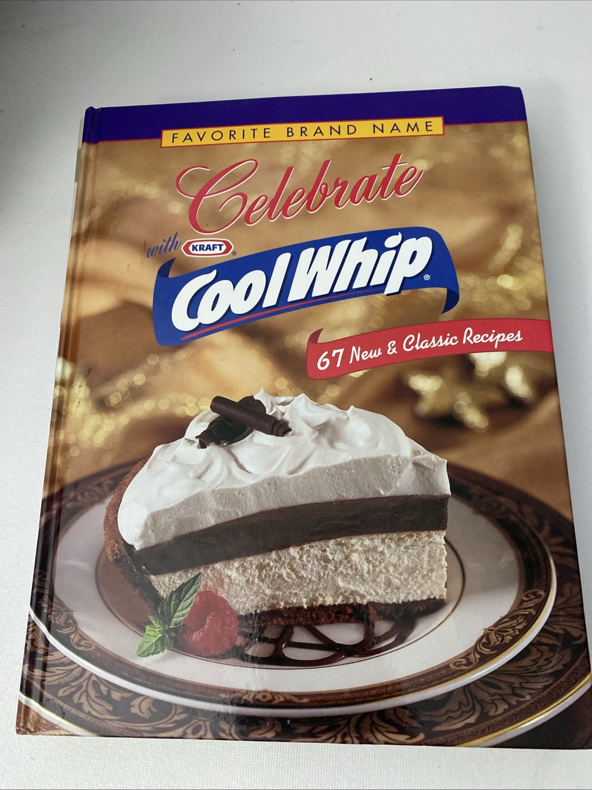 Vintage Cookbook Hardcover Celebrate With Kraft Cool Whip 67 Recipes B30