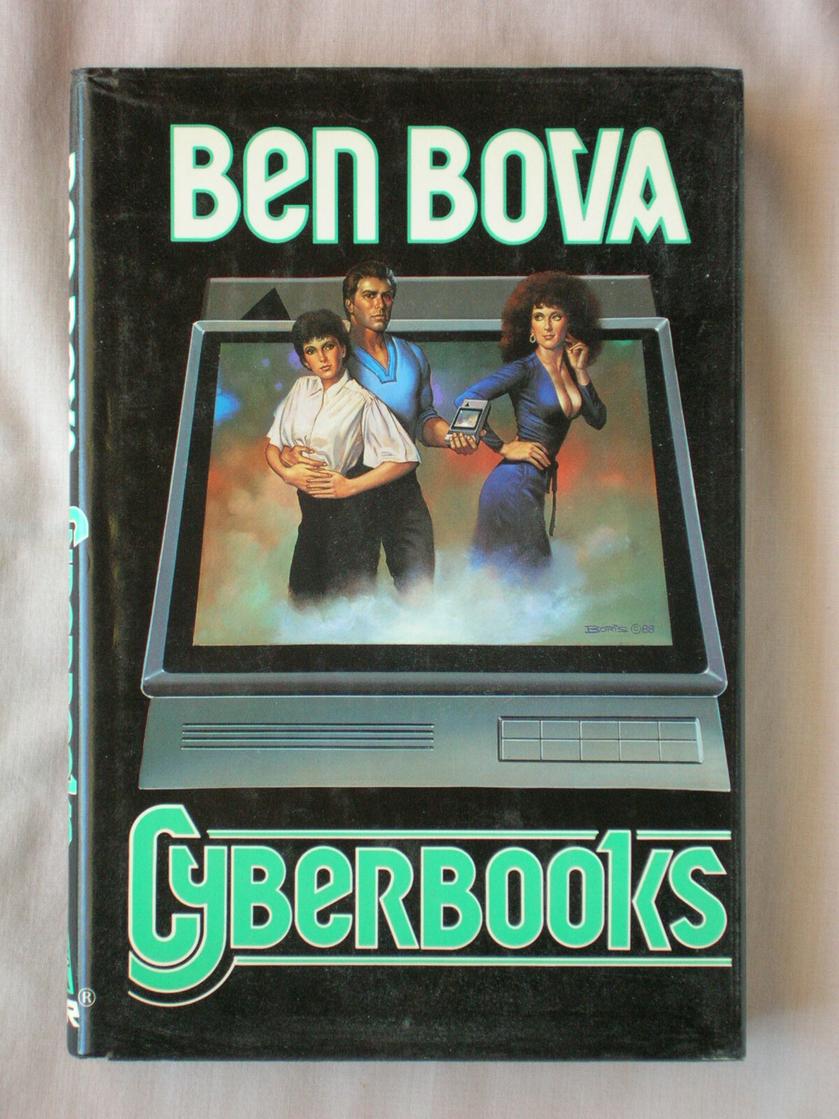 1st Ed CYBERBOOKS Ben Bova HC/DJ 1989 SCIENCE FICTION