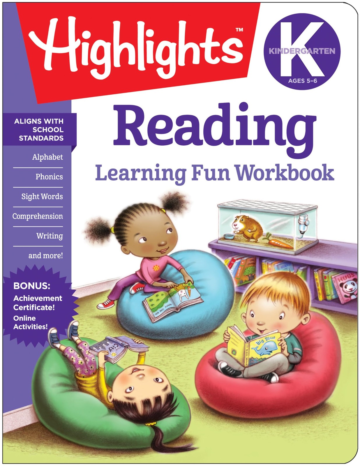 Kindergarten Reading (Highlights Learning Fun Workbooks) – Highlights Learni…