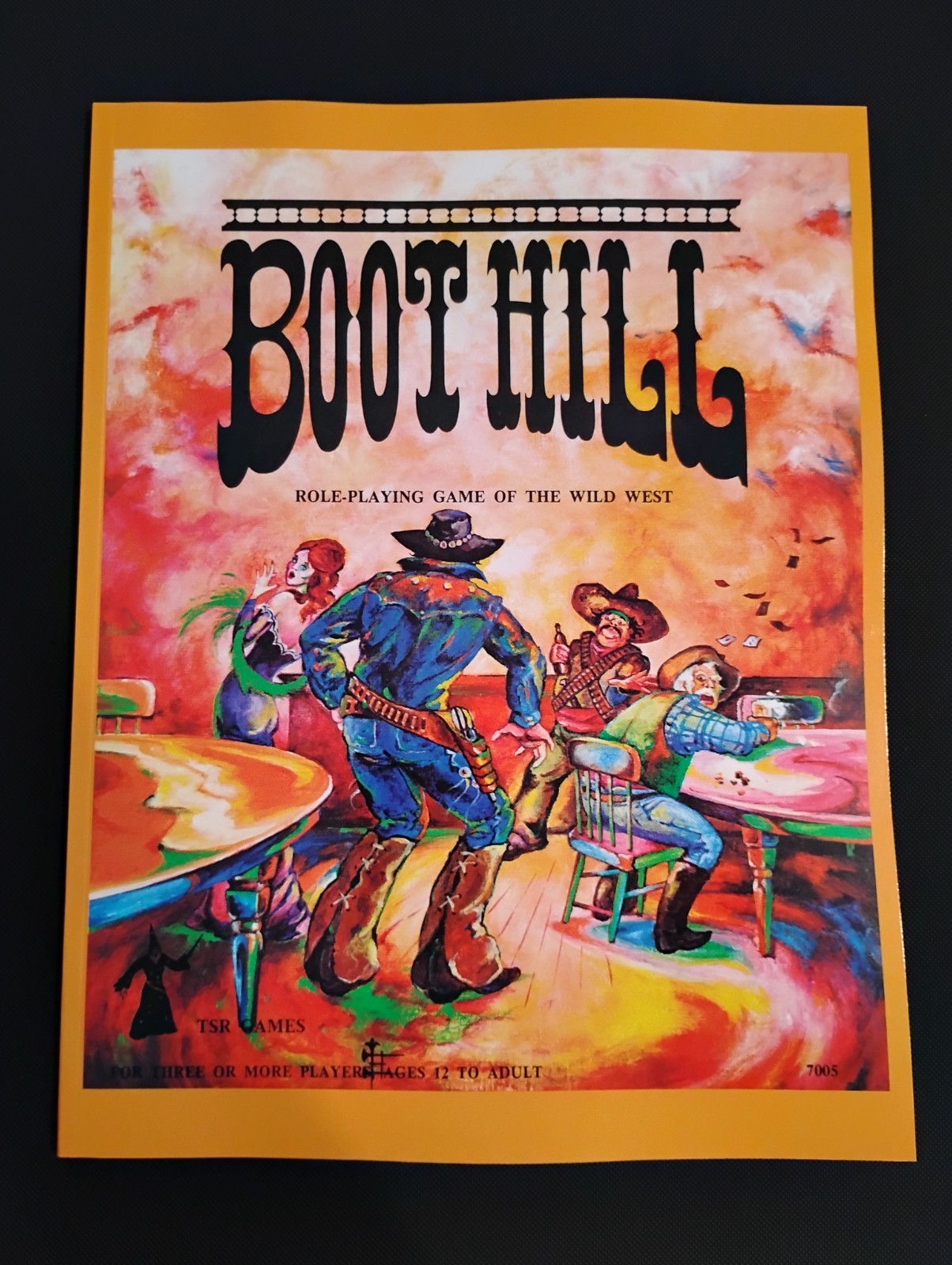 BOOT HILL 2E/ Wild West RPG 1975 Reprint – TSR Brian Blume Gary Gygax