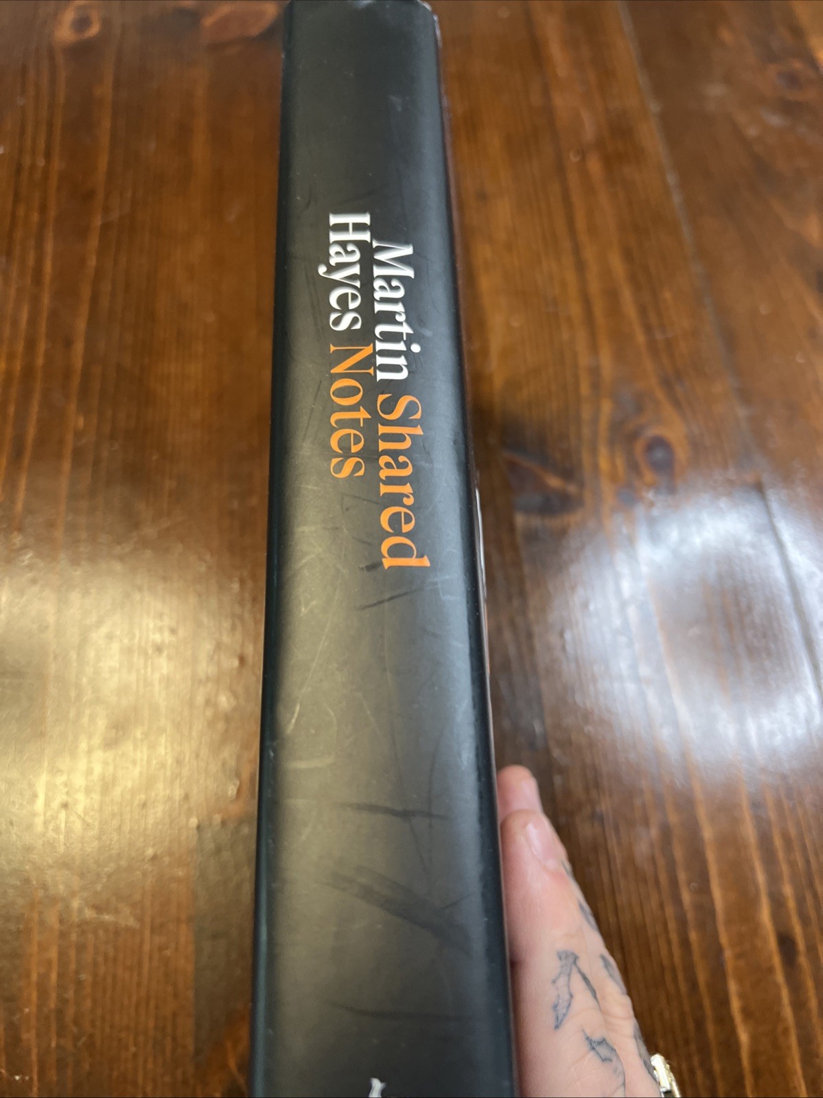 Shared Notes: A Musical Journey by Hayes, Martin Hardback Book The Fast Free