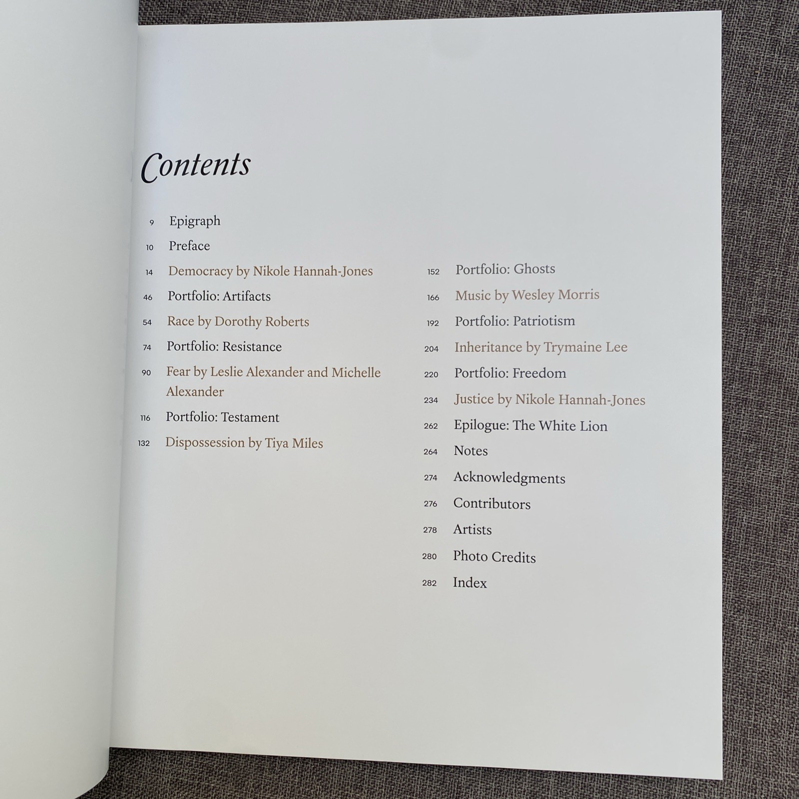 SIGNED The 1619 Project: A Visual Experience Book by Nikole Jones NYT 2024 HC