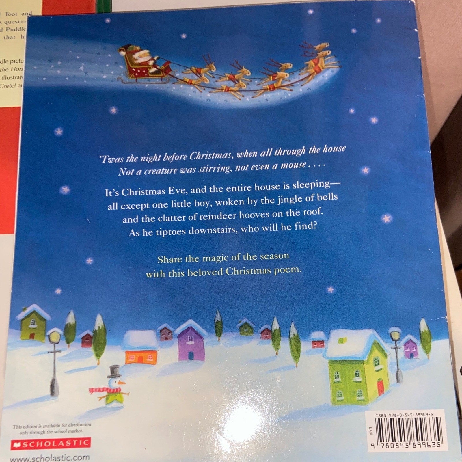 Lot of 12 Childrens Christmas Winter Themed Variety Books Scholastic Collection