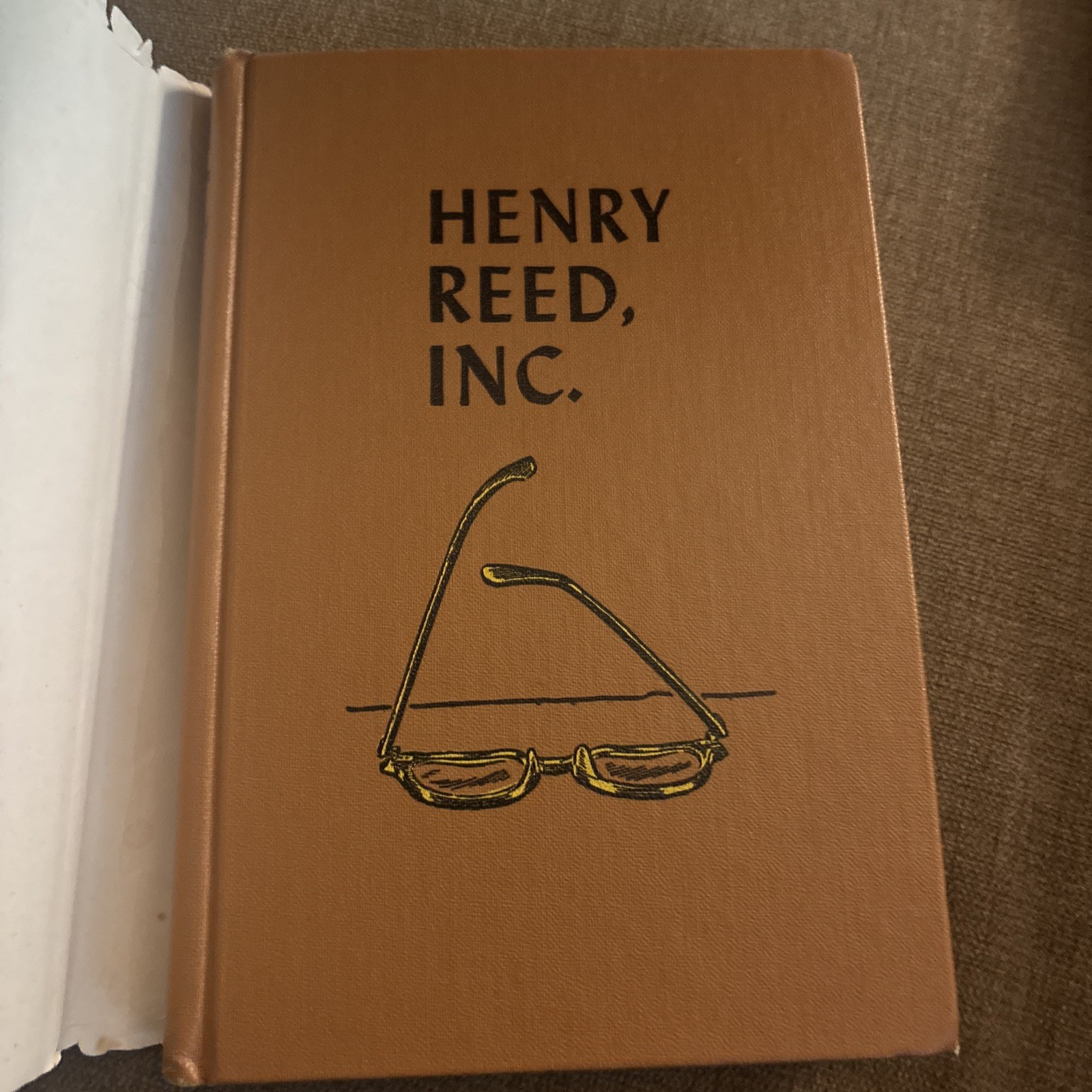 Henry Reed, Inc. by Keith Robertson McCloskey Illustrated Book Club Ed HC/DJ