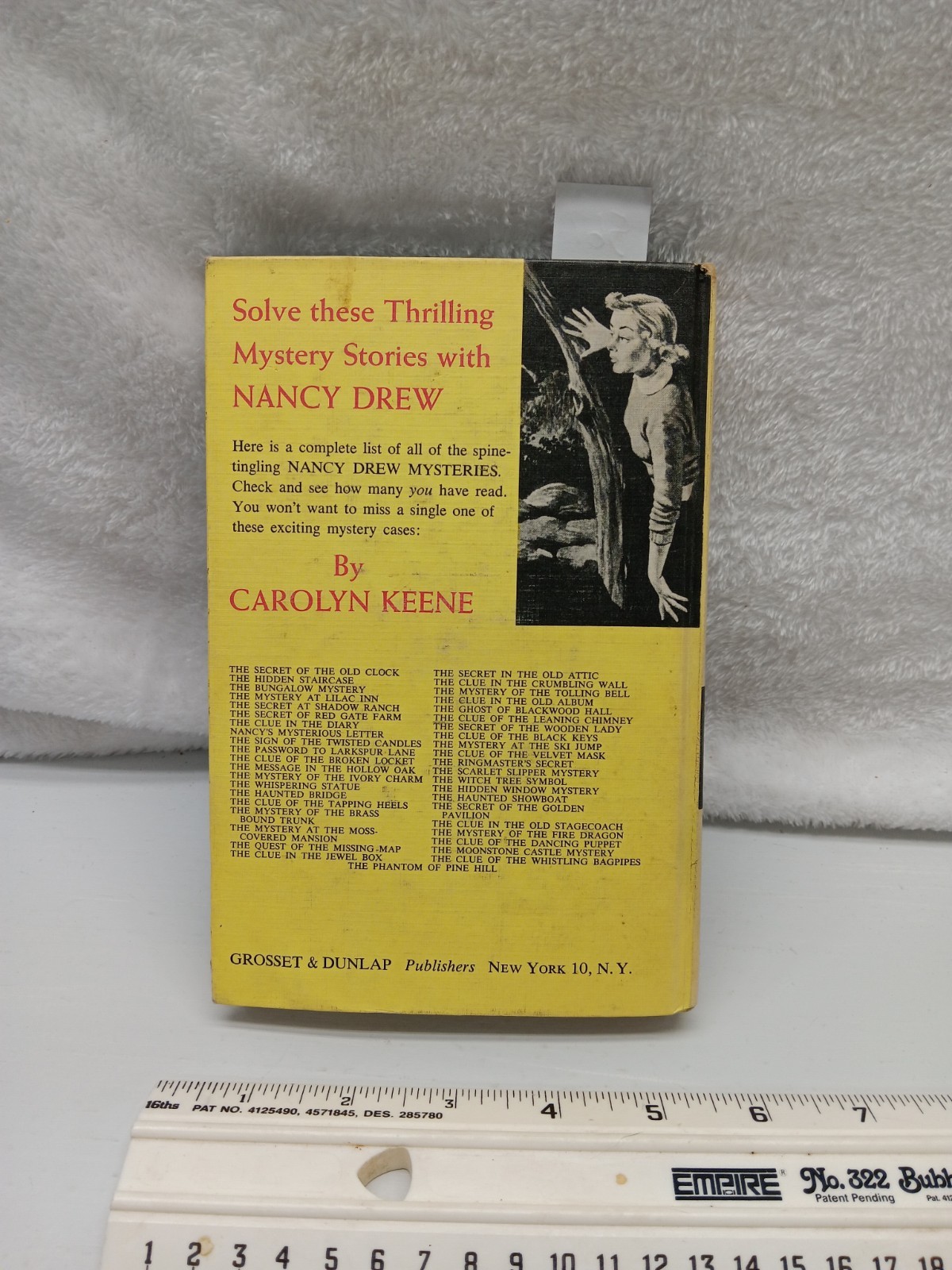 Nancy Drew Mystery Stories The Mystery of the Fire Dragon 1961