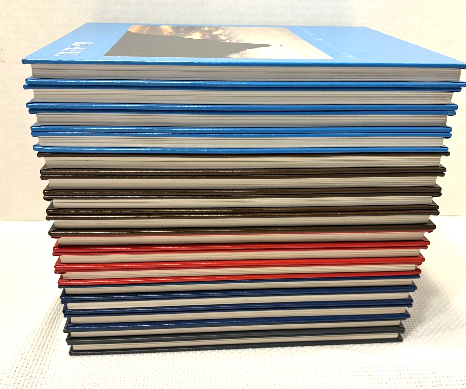 Lot of 16 Time Life books LIBRARY OF NATIONS series hardcover Italy Brazil U.S.