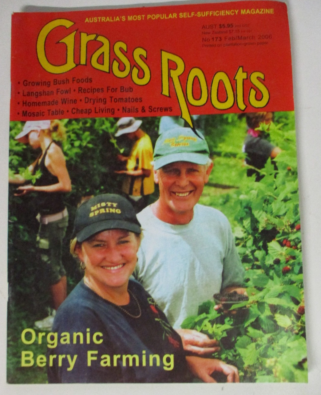4 x Grass Roots Magazine Bulk Lot – Issues 170 171 173 174