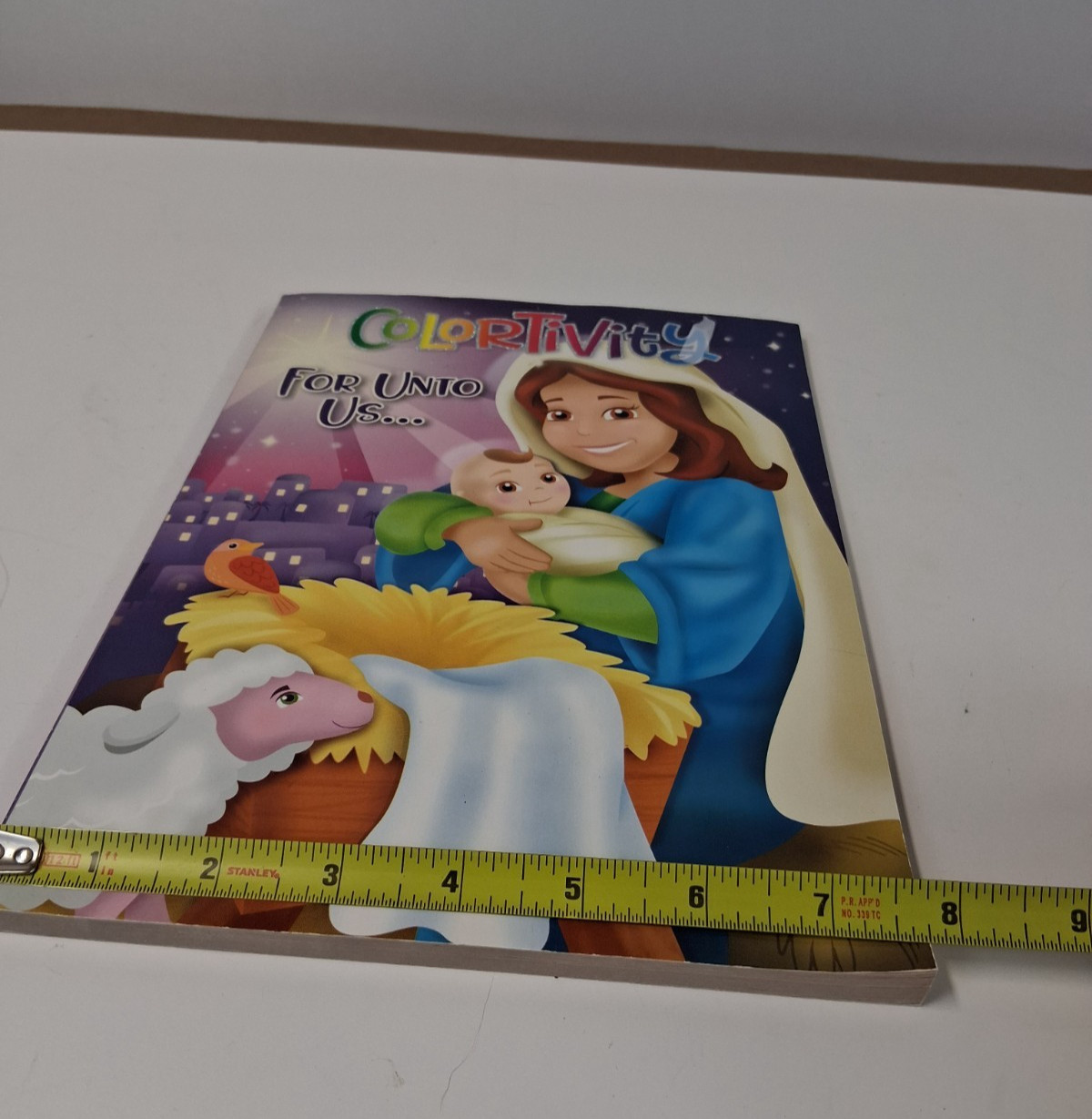 ColorTivity For Unto Us Christmas Nativity Coloring Activity Book Dreamtivity
