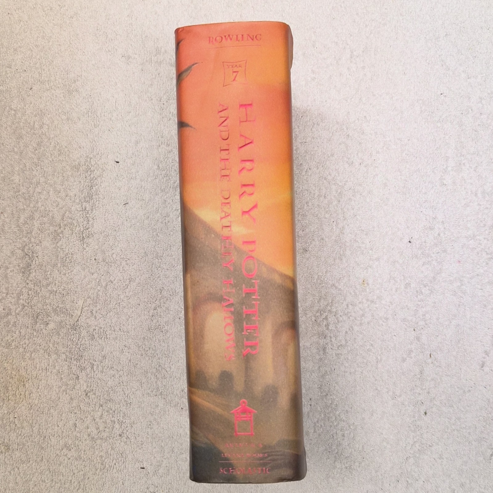 original U.S. hardcover editions of Harry Potter by J.K. Rowling
