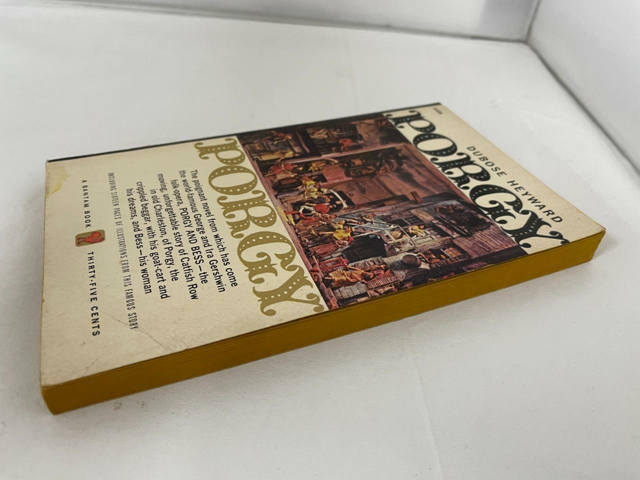 PORGY PORGY, Dubose Heyward, A Bantam Book, 1957 PB