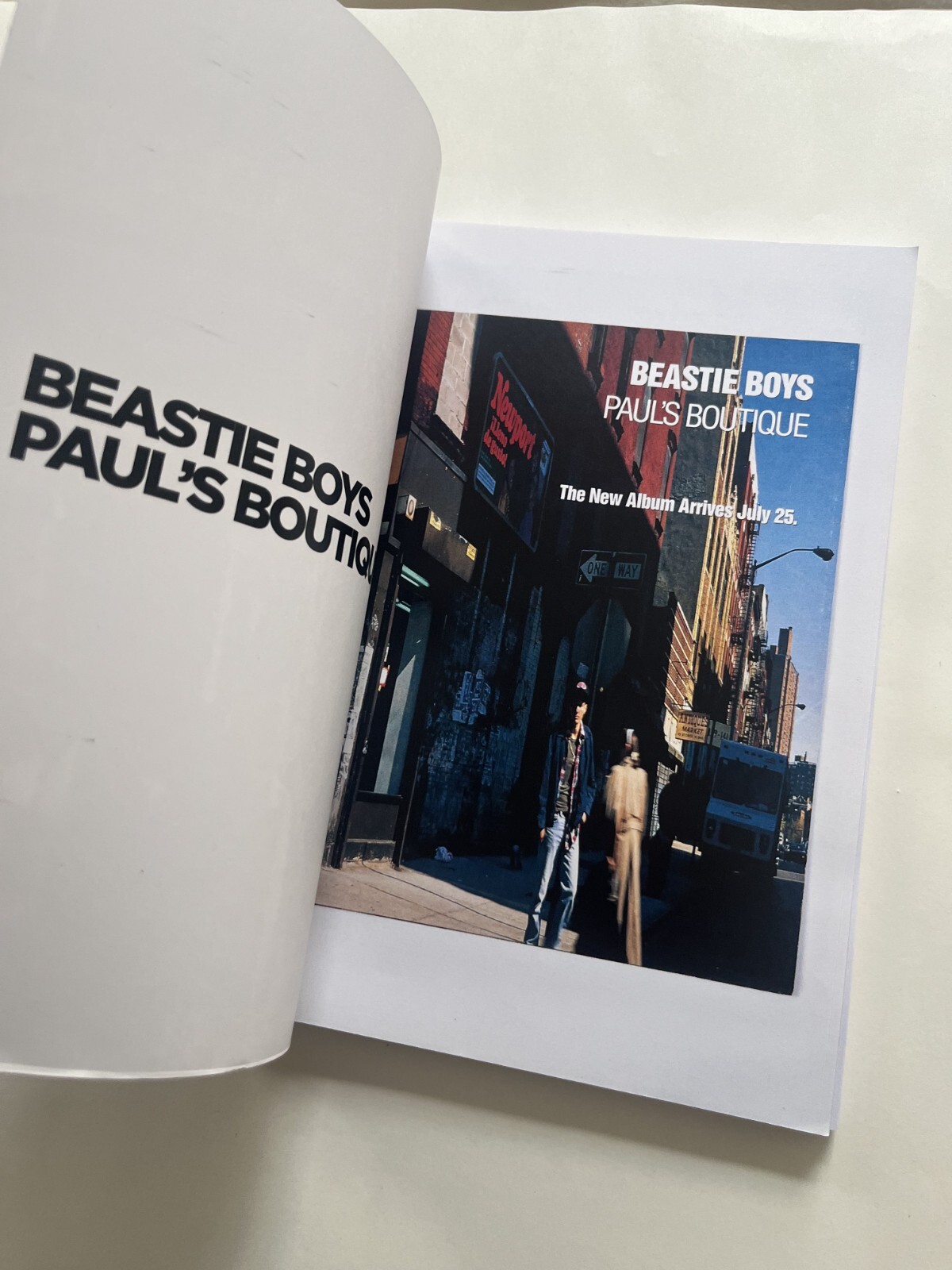 BEASTIE BOYS Adidas x BEYOND THE STREETS Paul’s Boutique VIP Gift Book RARE