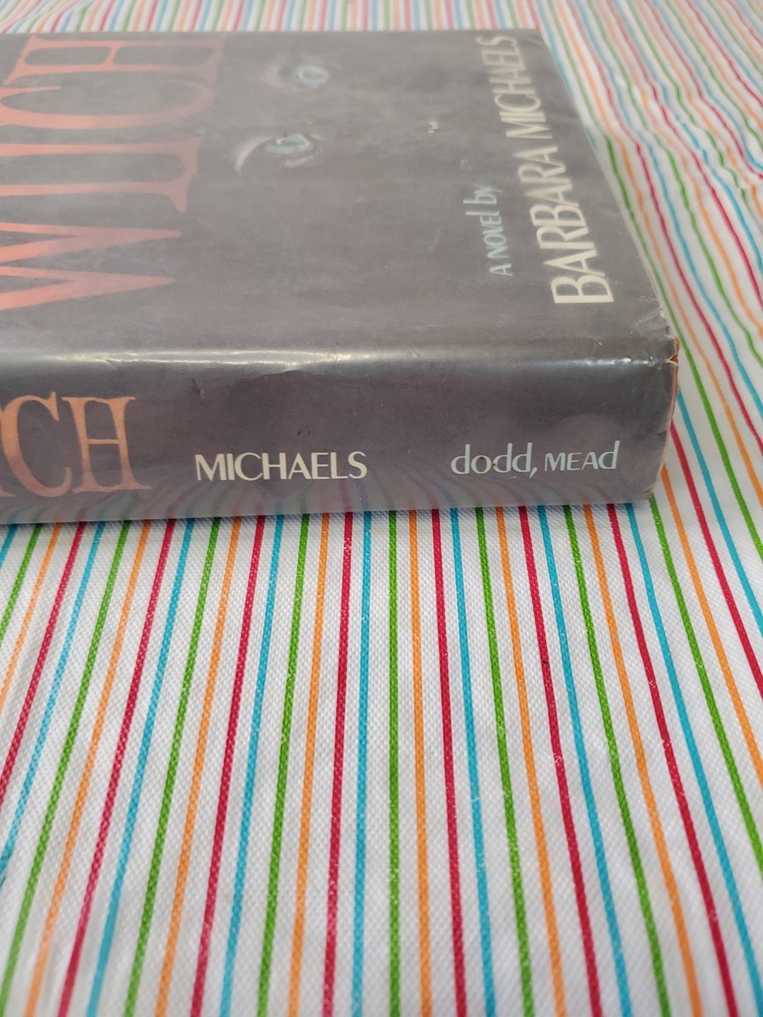 WITCH by Barbara Michaels HC DJ Book EX-Library 1973 1st edition rare?