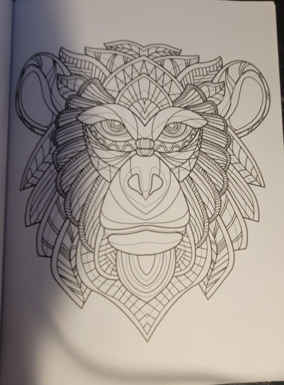 MAGJESTIC CREATURES Vol 14 – Adult Coloring Book by TOPIX MEDIA – 47 PRINTS