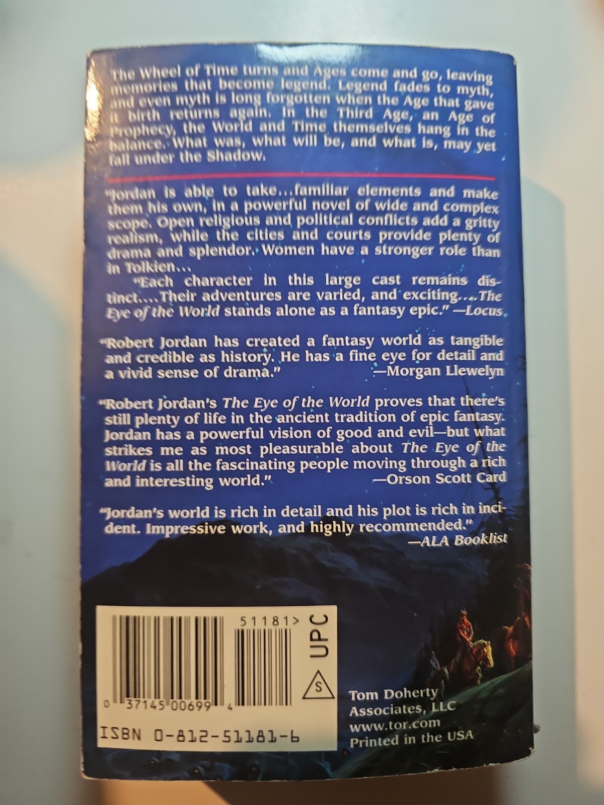 The Eye of the World by Robert Jordan-1st Edition/1st Printing TP-1990
