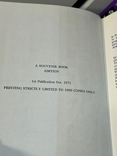Panorama Of Saudi Arabia By Said Salah Signed 1st Edition 1975 Souvenir Edition
