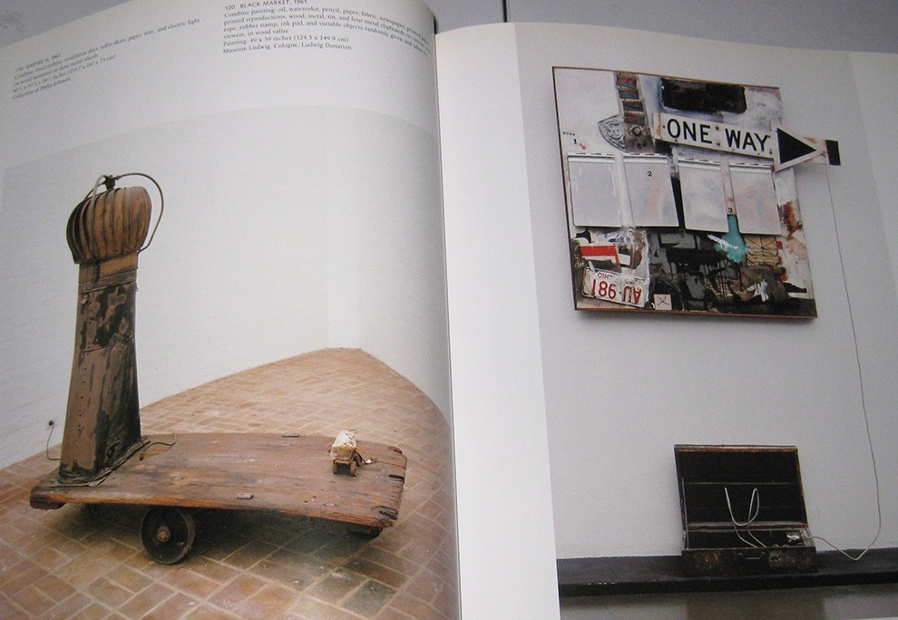 ROBERT RAUSCHENBERG: A Retrospective, hardback book, dust jacket, mint condition