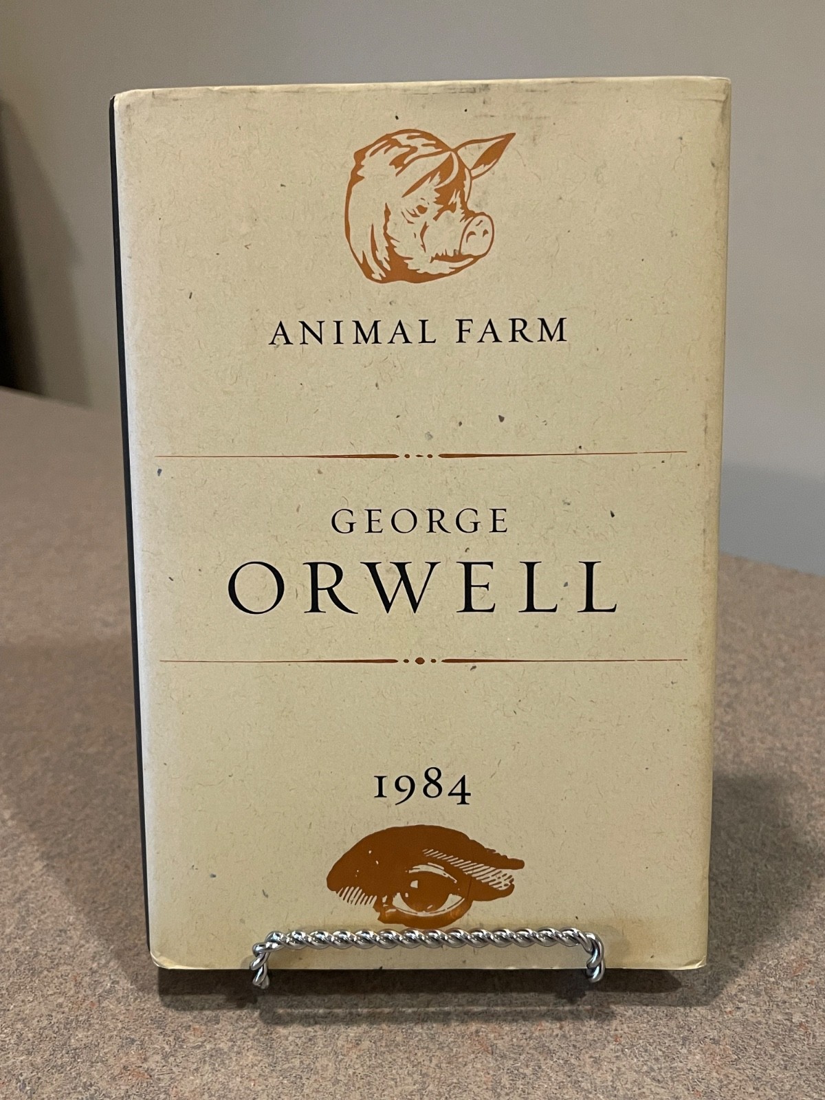 Animal Farm & 1984 George Orwell (First Edition, 25th Printing Hardcover DJ)