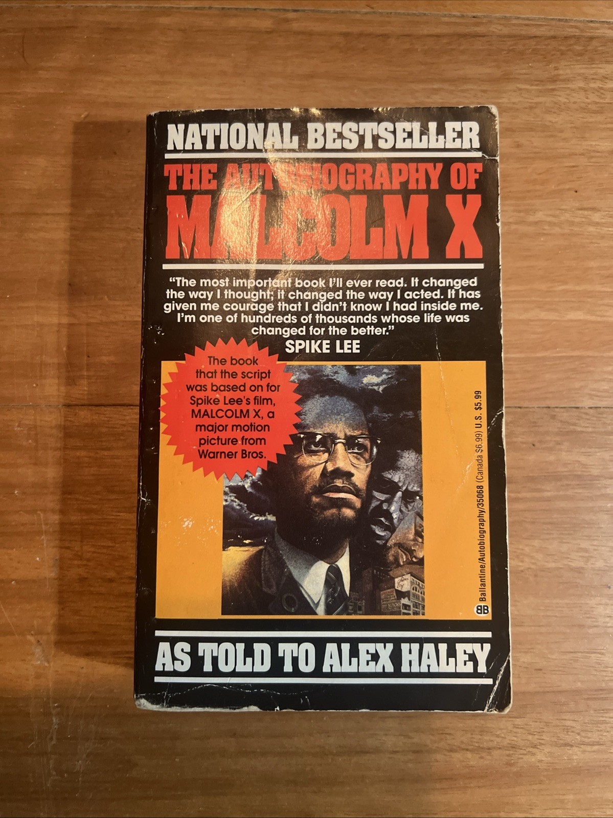 The Autobiography Of Malcolm X as told to Alex Haley Ballantine 1992 Spike Lee