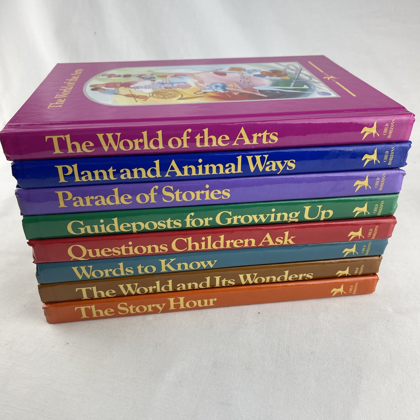 Child Horizons Books Lot of 8 Educational Books for Child Development 1990’s