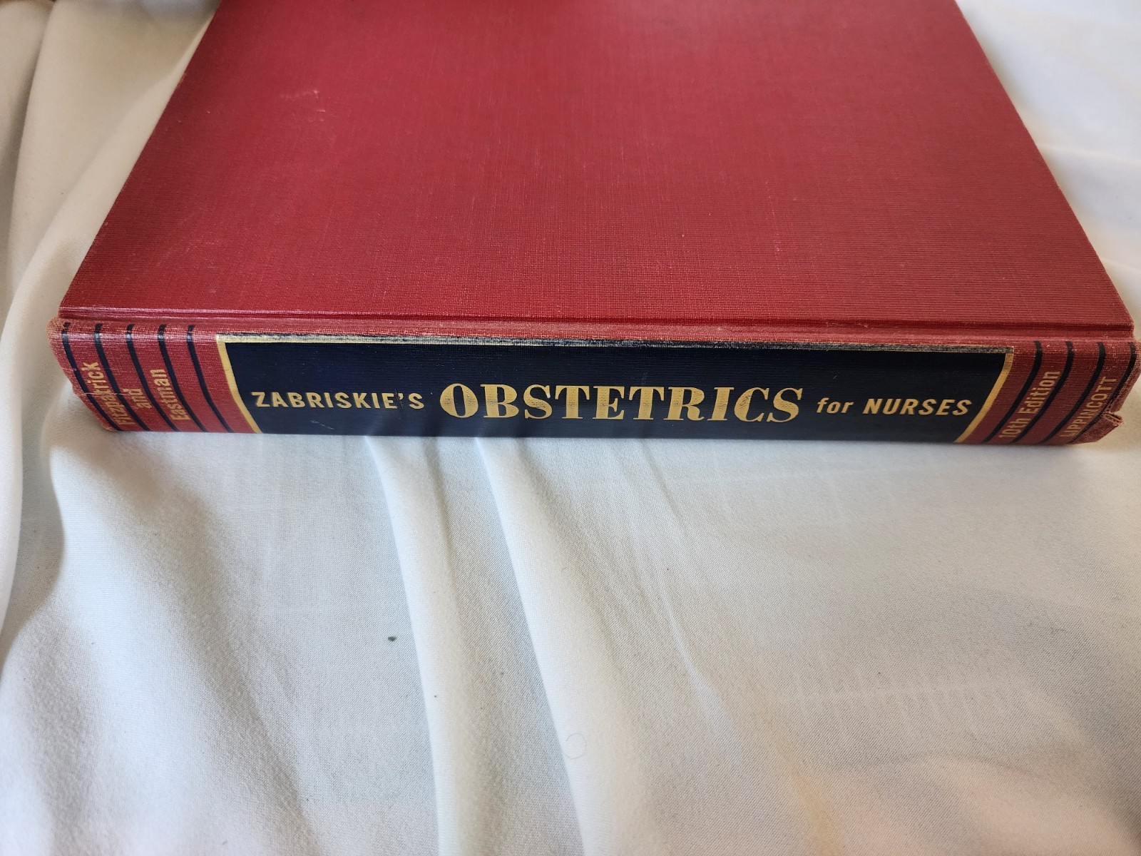 Vintage Nursing Student Textbook Bundle 1950s 1960s Hardcovers Varied Subjects