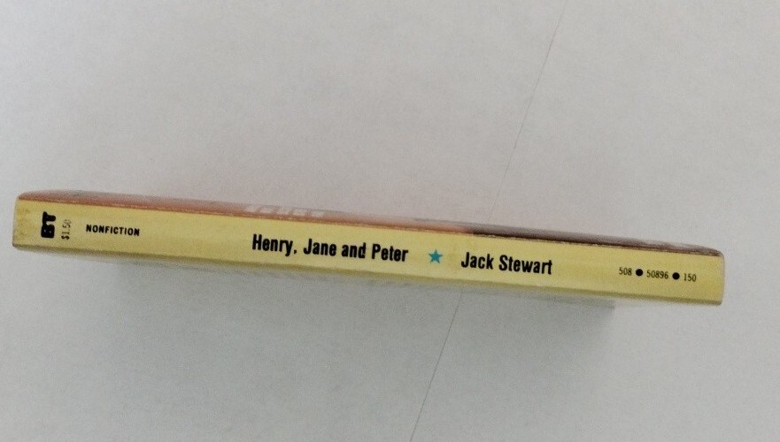 Henry, Jane and Peter – The Fabulous Fondas by Jack Stewart 1976 vintage pbk VG