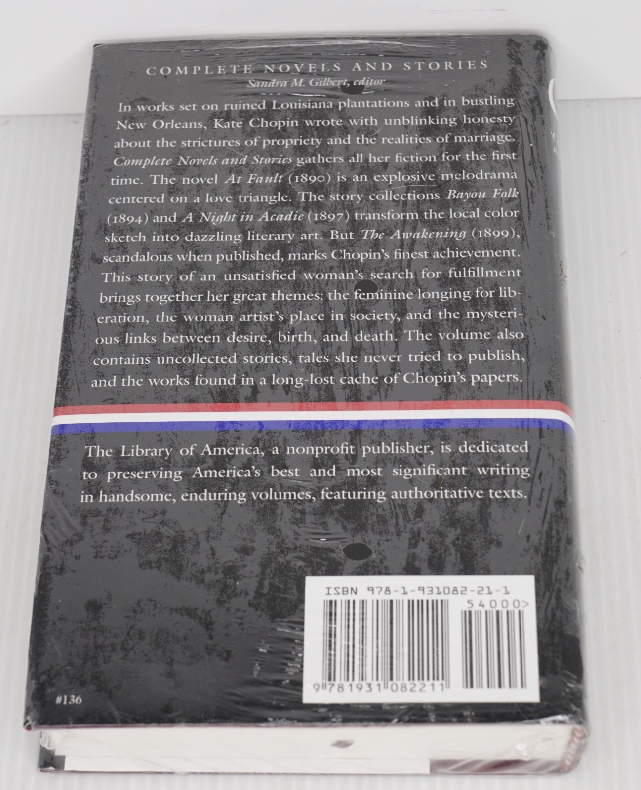 Kate Chopin: Complete Novels and Stories 2002 SEALED HCDJ The Library of America