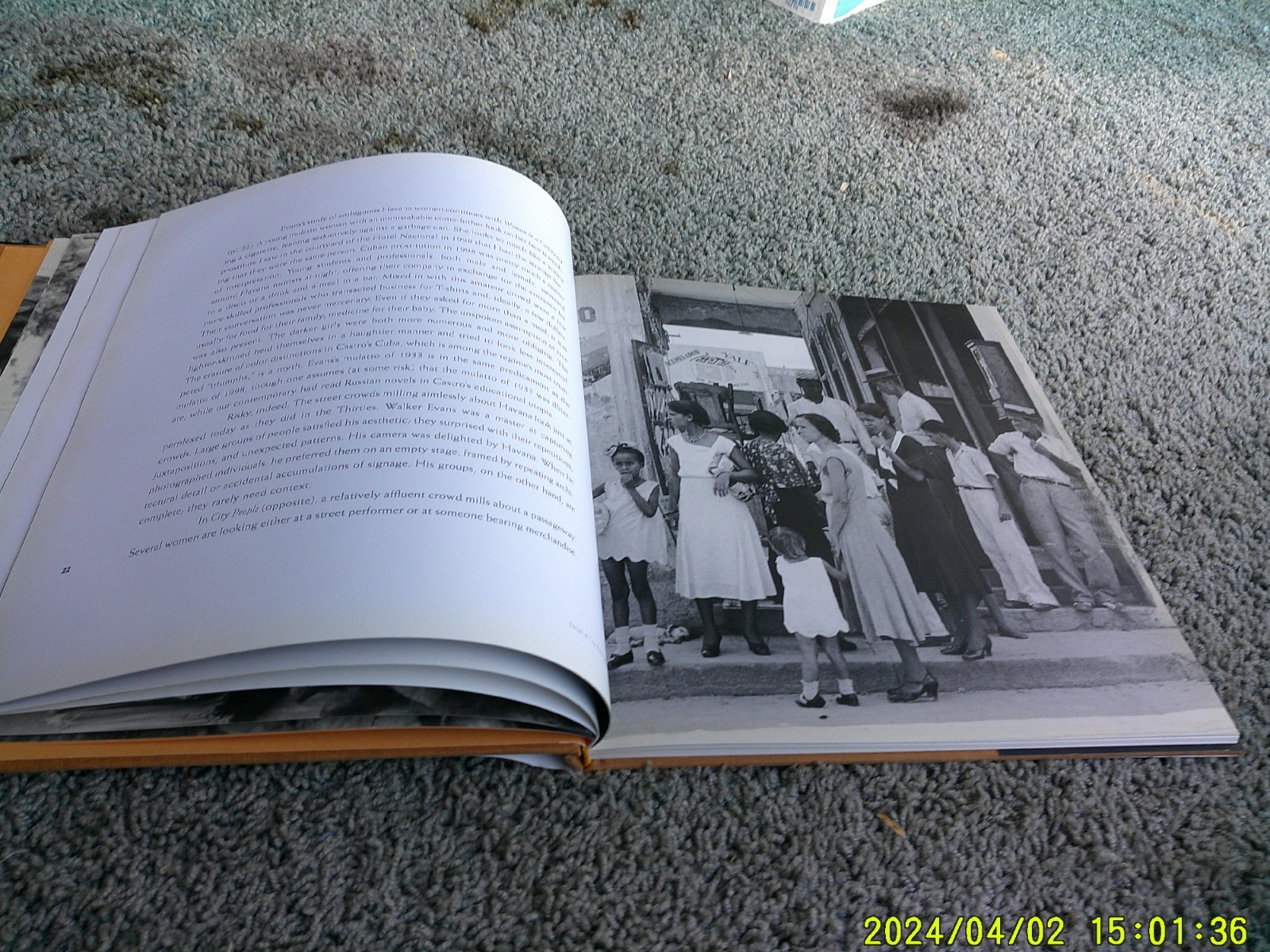 WALKER EVANS CUBA. Essay by Andrei Codrescu. 2001 Getty Trust Publication w/DJ