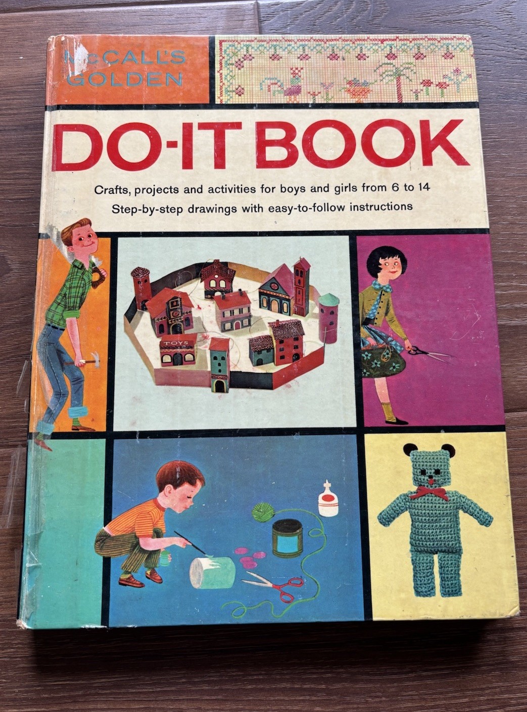 Vintage McCall’s Golden Do-It Book with crafts/ projects for kids 6-14 (1962)