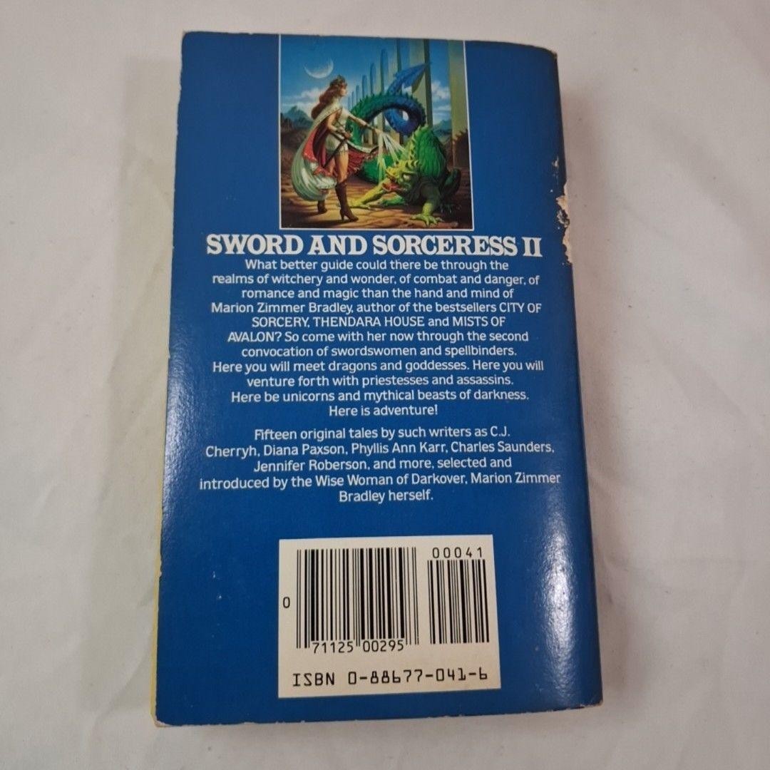 Sword And Sorceress II Marion Zimmer Bradley Daw Books 1985 PB Fantasy Anthology