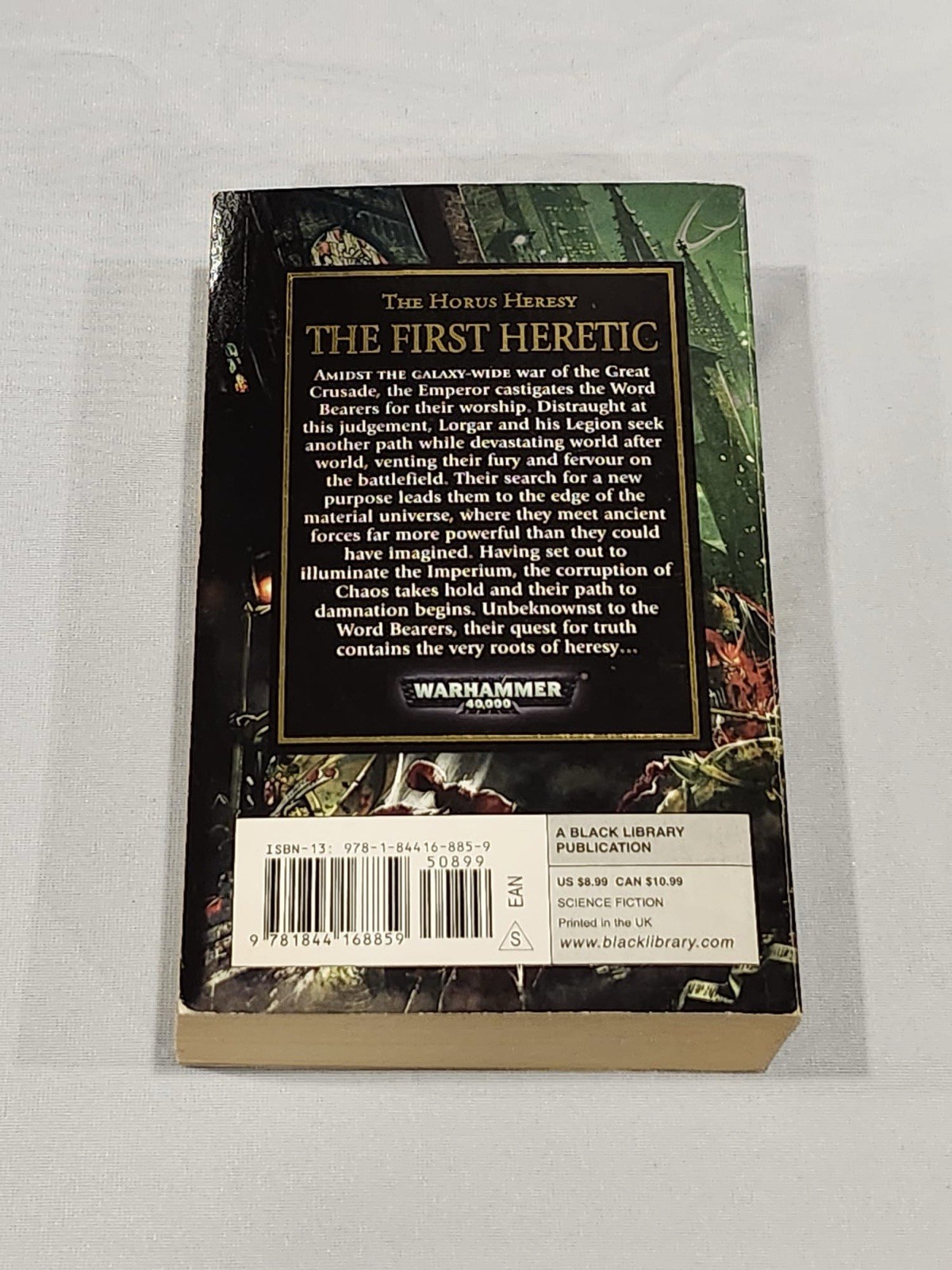 Warhammer 40k The First Heretic Horus Heresy Aaron Dembski-Bowden Mass Paperback
