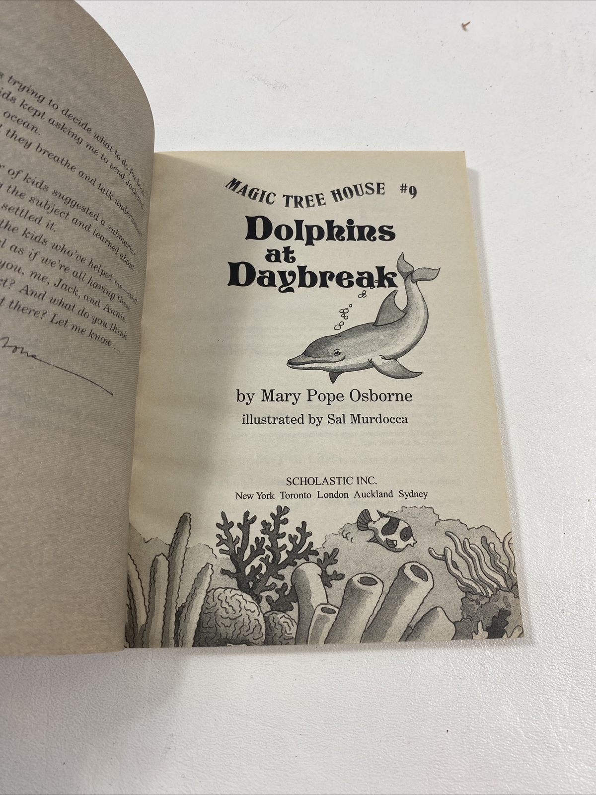 Dolphins at Daybreak #9 – Mary Pope Osborne (1997, Paperback)