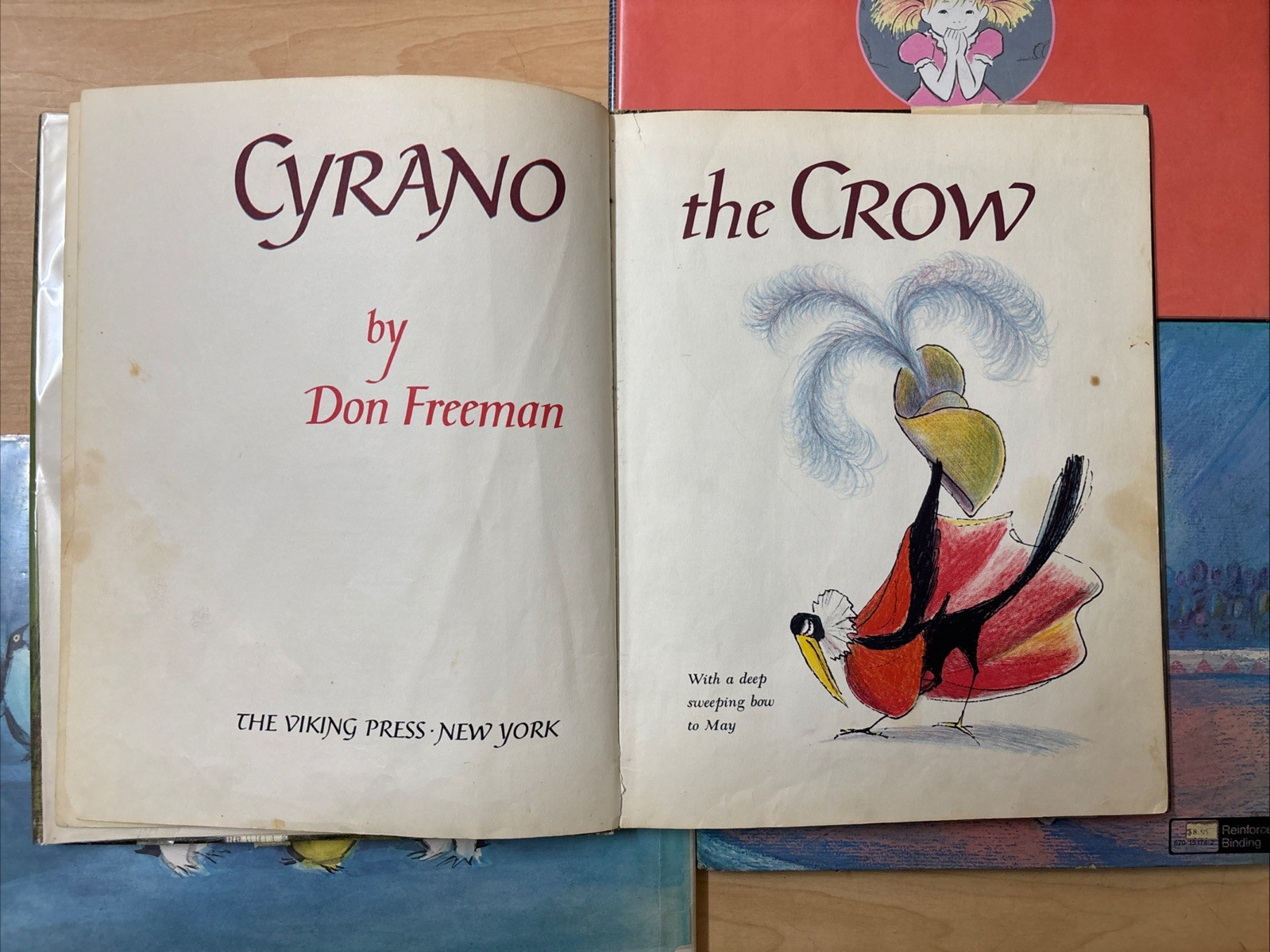 Lot 8 Vintage Don Freeman Picture Books Turtle Cyrano Canary Bearymore Beady