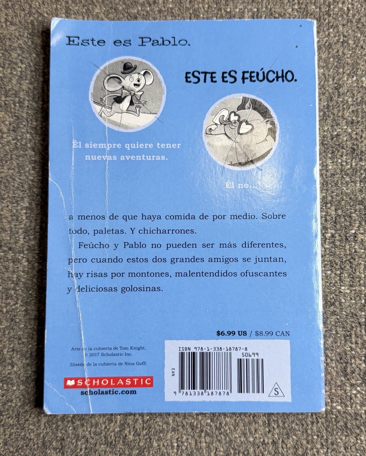 Feúcho y Pablo PB Isabel Quintero Scholastic en Español Book