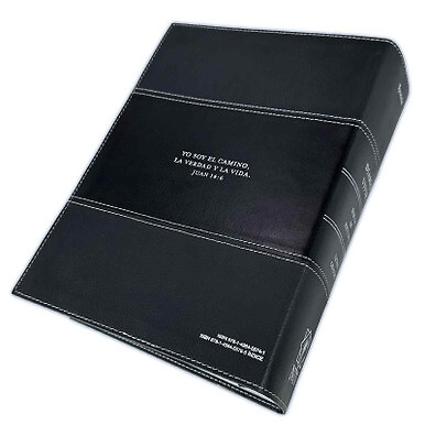 Biblia de Estudio del Diario Vivir Letra Grande NTV – sentipiel negro con indice