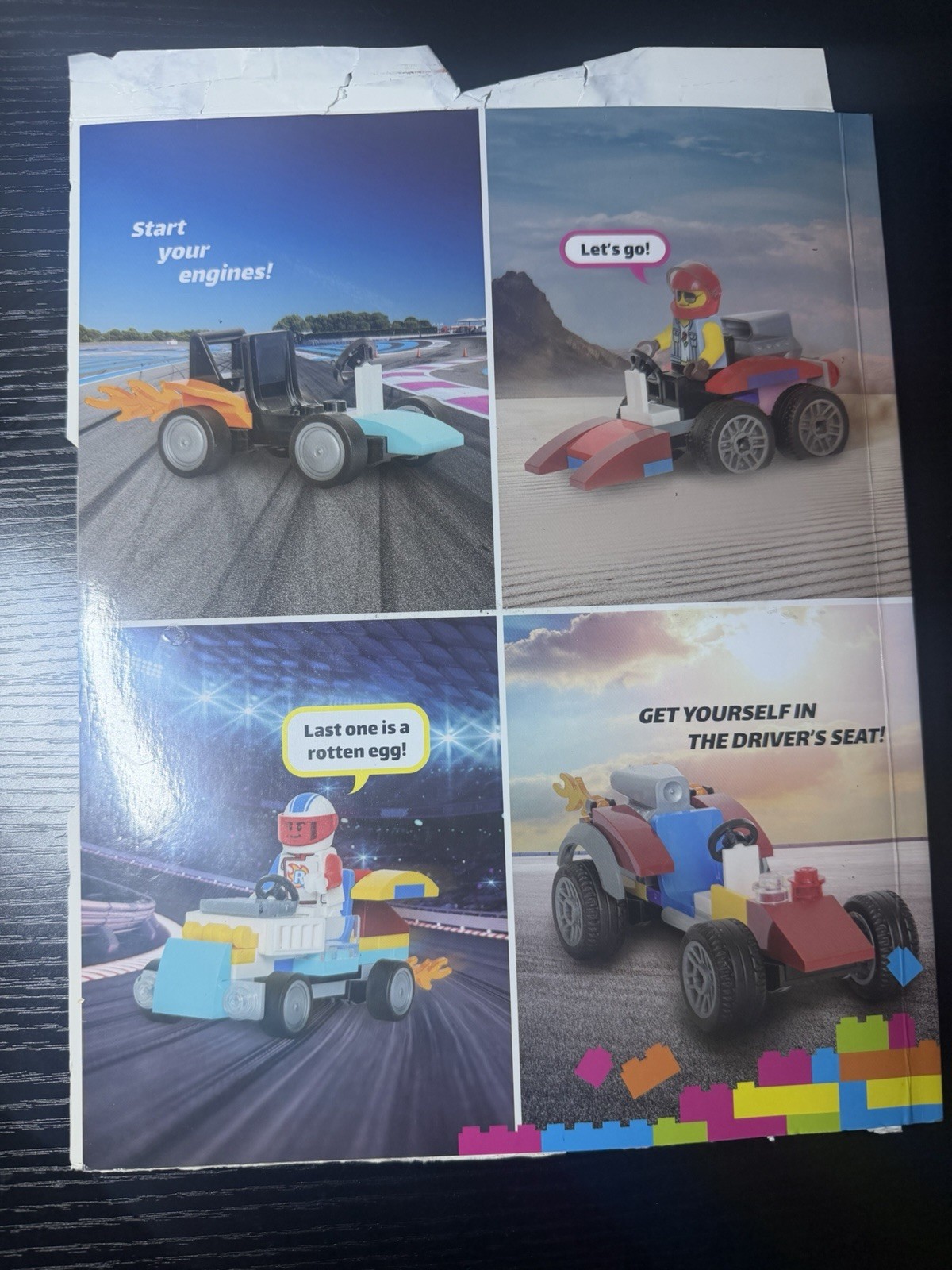 LEGO Race Cars by Editors of Klutz Paperback Book